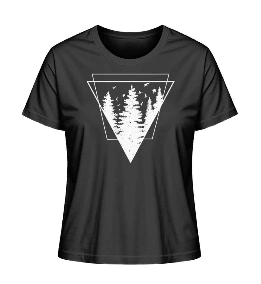 Wald im Dreieck - Damen Premium Bio Shirt