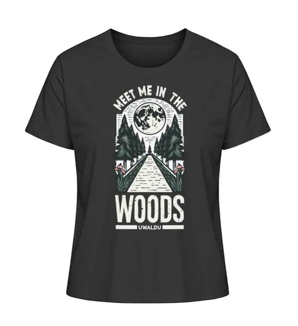 Meet me in the Woods - Damen Premium Bio Shirt