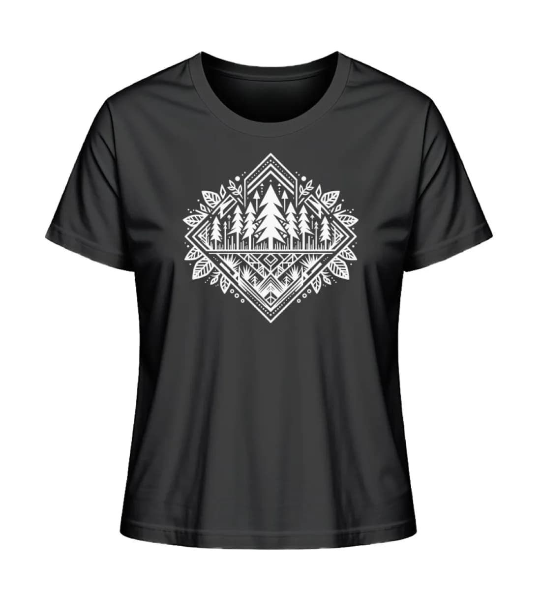 Pine trees - Damen Premium Bio Shirt