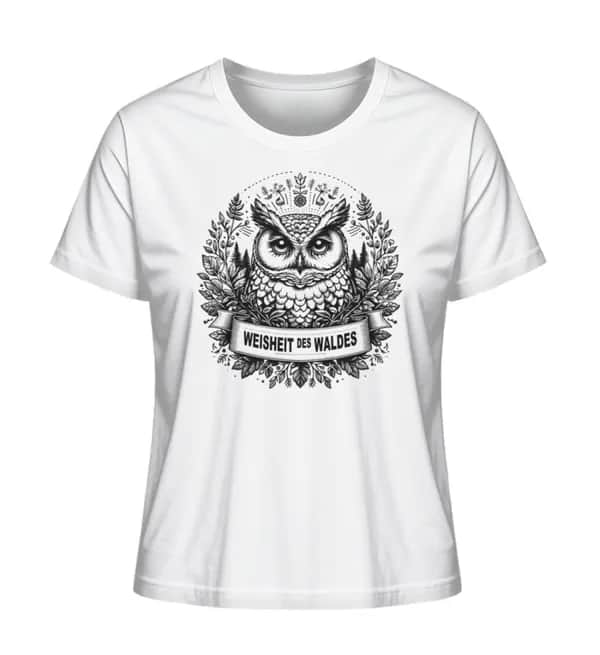 Weisheit des Waldes - Damen Premium Bio Shirt