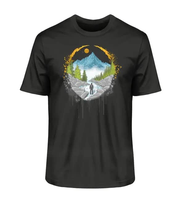 Mountain Path - Herren Premium Bio Shirt