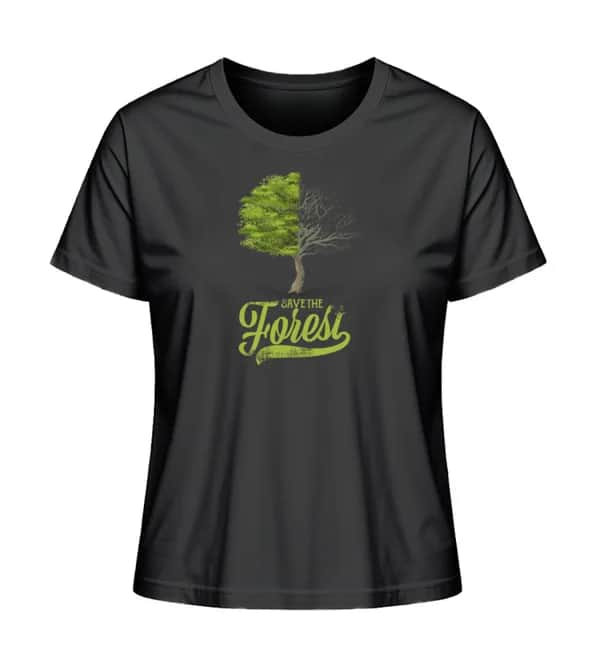 Save the forest - Damen Premium Bio Shirt