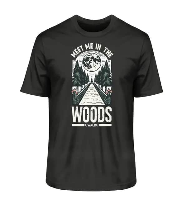 Meet me in the Woods - Herren Premium Bio Shirt
