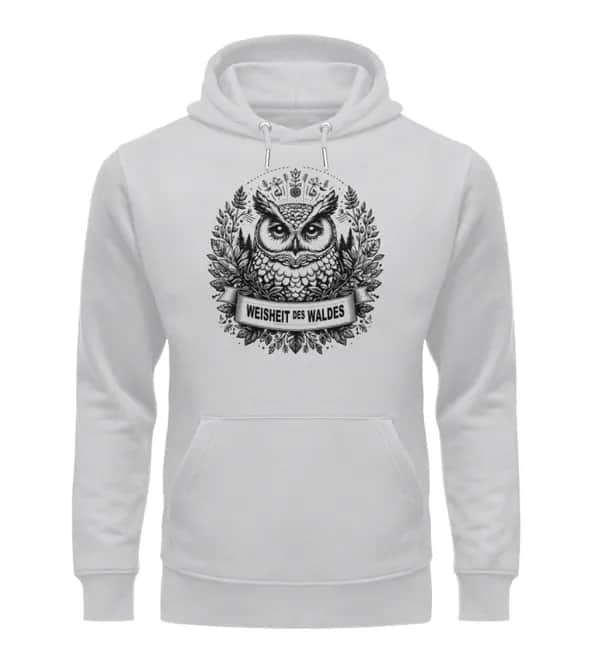 Weisheit des Waldes - Unisex Premium Bio Hoodie