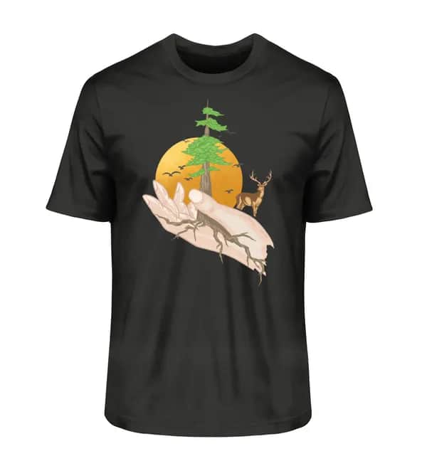 Root hands - Herren Premium Bio Shirt