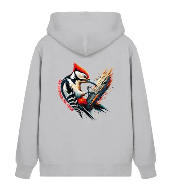 Der Rhythmus der Natur BIO Zipper - Unisex Organic Zipper